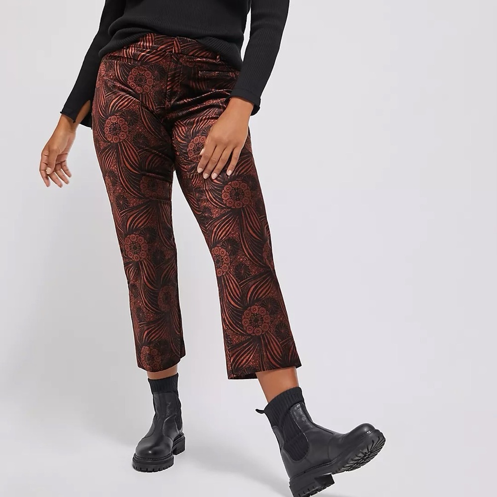 Anthropologie Velvet Kick Flare Pants - Size 16W - New w/ tags
